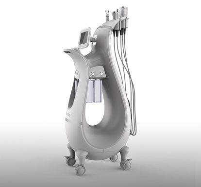 氫氧大氣泡立式美容臺車設(shè)計